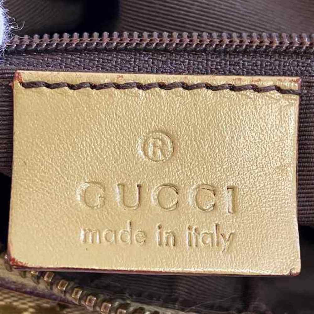 Gucci Green Shoulder Bag Tan Bag View 5